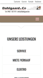 Mobile Screenshot of dahlgaard.de